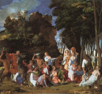 Giovanni Bellini : Feast of the Gods